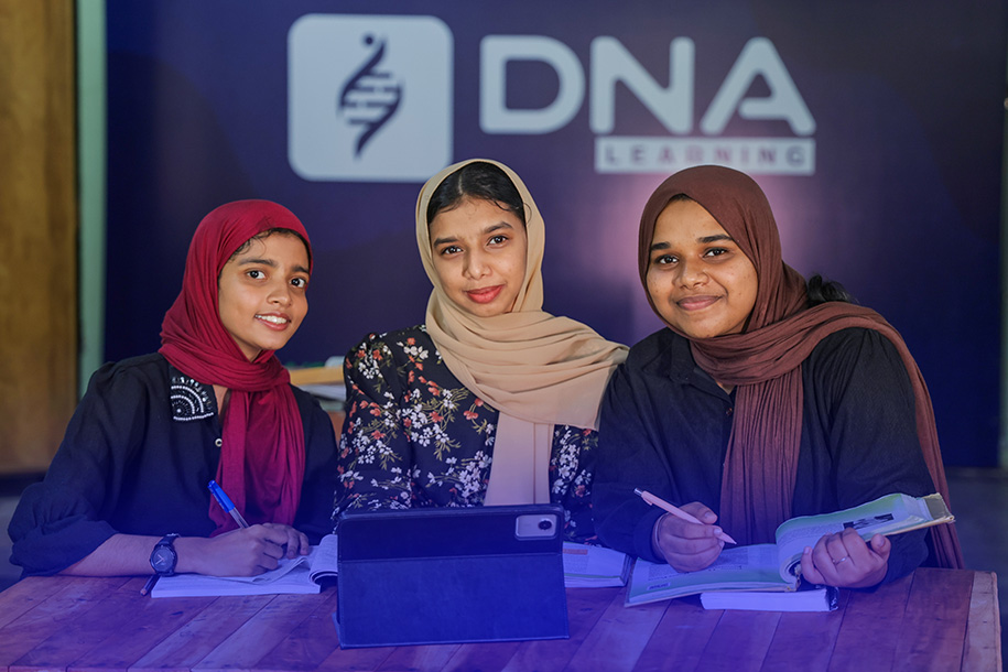 Students collaborating